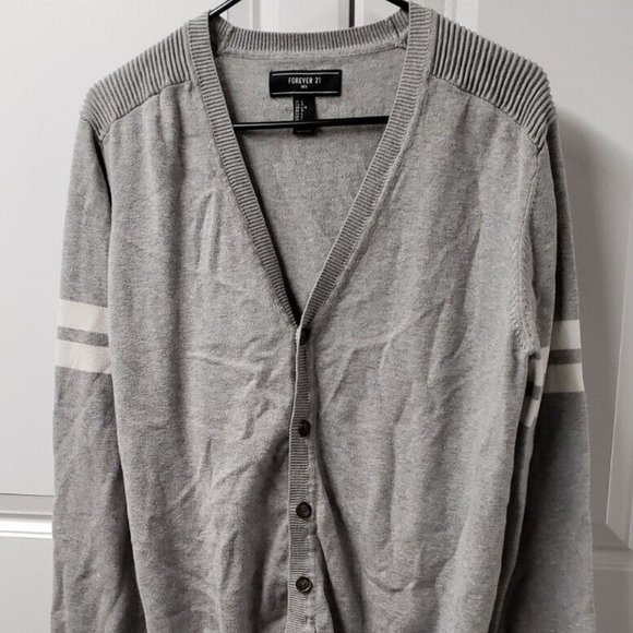 Forever 21 Other - Forever 21 Men's Cardigan Sweater  Size: Large  Button Up